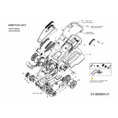 ACCESSORY PACKING HARDWARE 092.61.011 ORIGINAL MTD