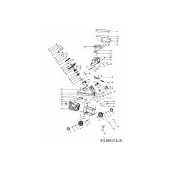 UPPER HOUSING 092.64.047 ORIGINAL MTD | Newgardenstore.eu