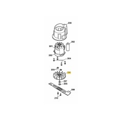 Ventilateur 4907027 MTD d'origine | Newgardenstore.eu