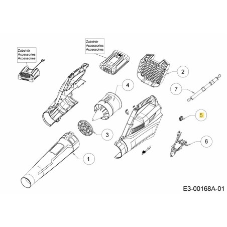 ADJUSTING WHEEL 631-06679 ORIGINAL MTD | Newgardenstore.eu