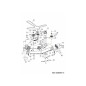 REFUERZO DE PLACA-HUSO 703-18464 ORIGINAL MTD
