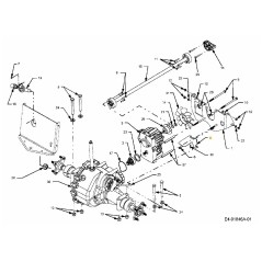 ARM BLADE ANGLE 703-4093 ORIGINAL MTD
