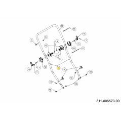 TUBO DE COLUMNA 749-09329637 ORIGINAL MTD | Newgardenstore.eu
