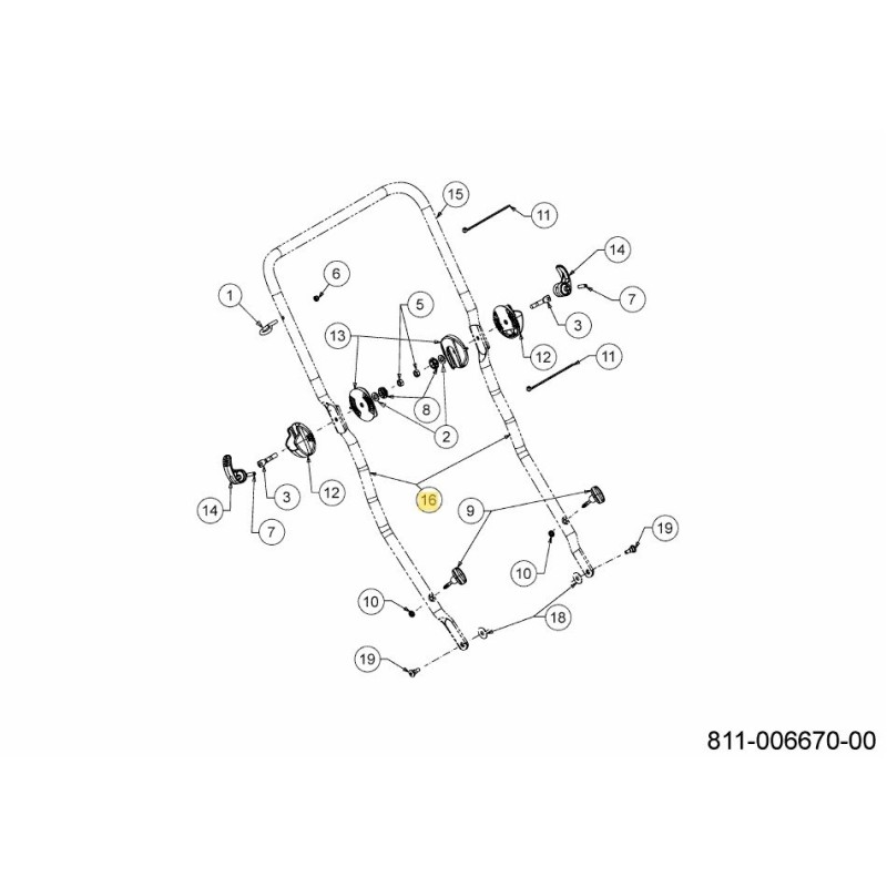 TUBO DE COLUMNA 749-09329637 ORIGINAL MTD