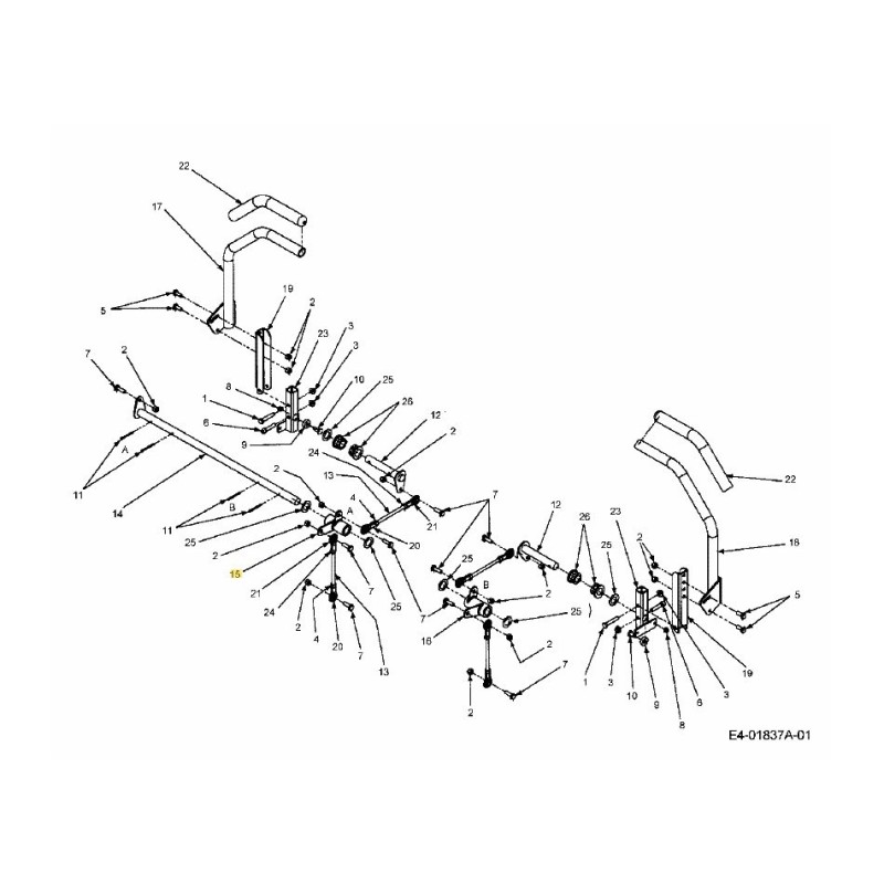 Radabdeckung 01008840 ORIGINAL MTD