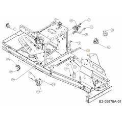 SOPORTE DE BATERÍA 683-05056A ORIGINAL MTD | Newgardenstore.eu