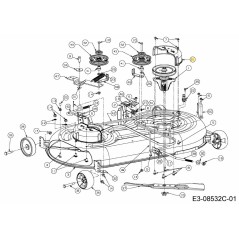 Abdeckung: Gürtel: Universal 731-06496 Original MTD | Newgardenstore.eu