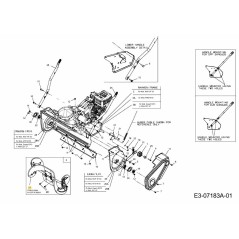 AUGER RUBBER 735-04237 ORIGINAL MTD | Newgardenstore.eu