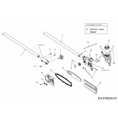 -420 CATENA PASSO 1/2 753-05592 ORIGINALE MTD | Newgardenstore.eu