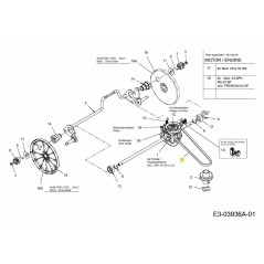 Keilriemen: V-Typ: 3L 33,93 754-04146 Original MTD