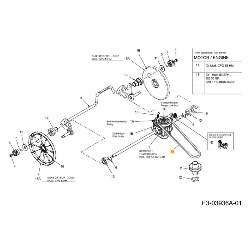 CINGHIA TIPO V 3LX33.93 754-04146 ORIGINALE MTD