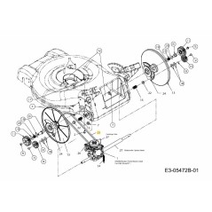 CORREA: TIPO V: 3L x 29,41 POLY 754-04182 ORIGINAL MTD