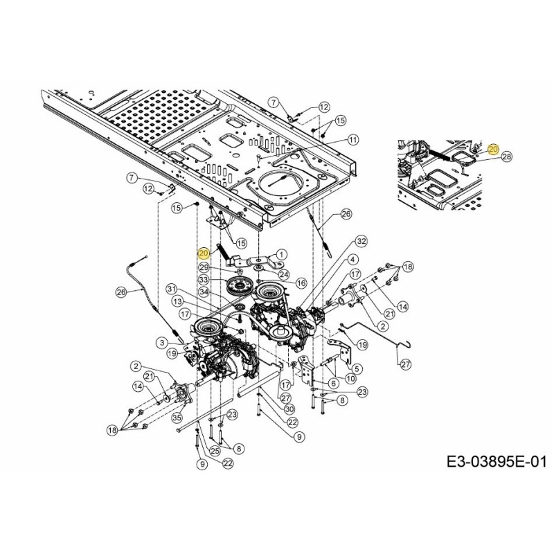 Zugfeder 732-05559 Original MTD Zugfeder 732-05559 Original MTD