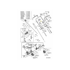 CBL:TRANS:CUBIERTA T:GASOLINA 746-04128A ORIGINAL MTD | Newgardenstore.eu