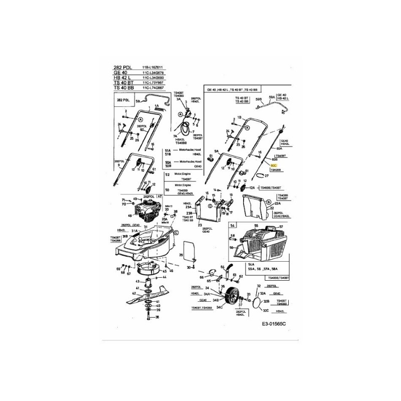 BRAKE CABLE 746-1053 ORIGINAL MTD BRAKE CABLE 746-1053 ORIGINAL MTD