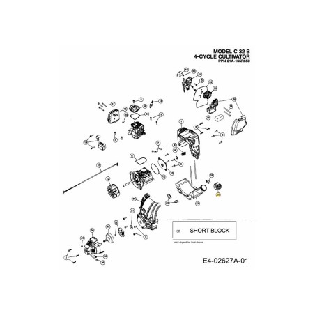 RÉSERVOIR DE CARBURANT ENSEMBLE 753-04084 ORIGINAL MTD | Newgardenstore.eu