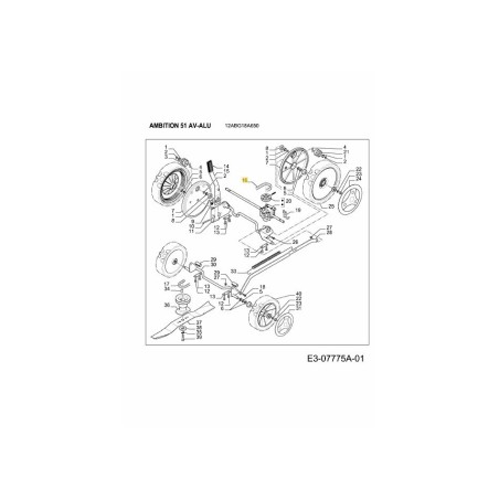 V-Belt SG-2017610 ORIGINAL MTD | Newgardenstore.eu