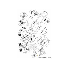 CUCHILLA 092.69.045 ORIGINAL MTD