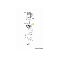 VENTILADOR ASM:ELEC:CUBIERTA F-/G:WOLF 631-04538 ORIGINAL MTD | Newgardenstore.eu