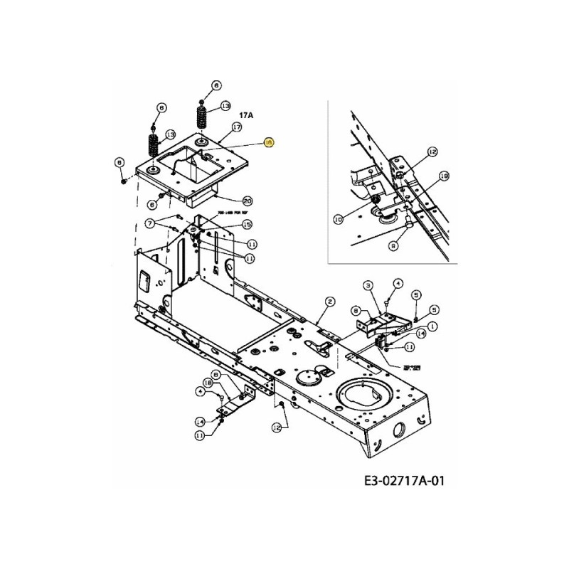 ROD:BATT:HOLD: LT-5 747-04385637 ORIGINAL MTD