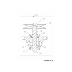 PUL:DECK:5.2 DIA 756-05036 ORIGINAL MTD | Newgardenstore.eu