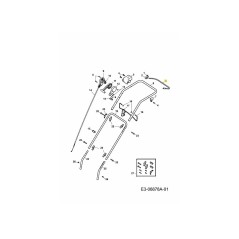 Schalthebel-Schlag 4317015F Original MTD | Newgardenstore.eu