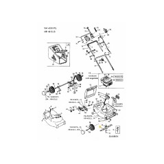 BLADE 18"/46CM F.STEELDECK 742-0818 ORIGINAL MTD | Newgardenstore.eu