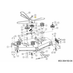 BELT KEEPER BRACKET 783-11828 ORIGINAL MTD