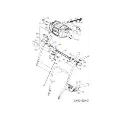 Traktionsgriff 790-00311C-S ORIGINAL MTD | Newgardenstore.eu