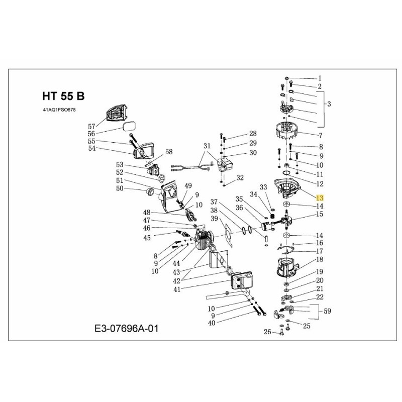 CARTER SUPERIORE SG-2072722 ORIGINALE MTD