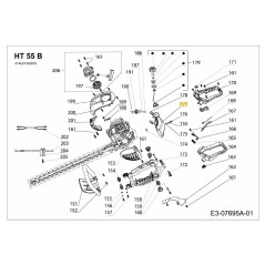 Réservoir de carburant SG-2074820 d'origine MTD