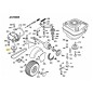 V-BELT PULLEY 6110165 ORIGINAL MTD