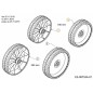 WHL COMP 180mm IDLE BB 1C 634-05151 ORIGINALE MTD