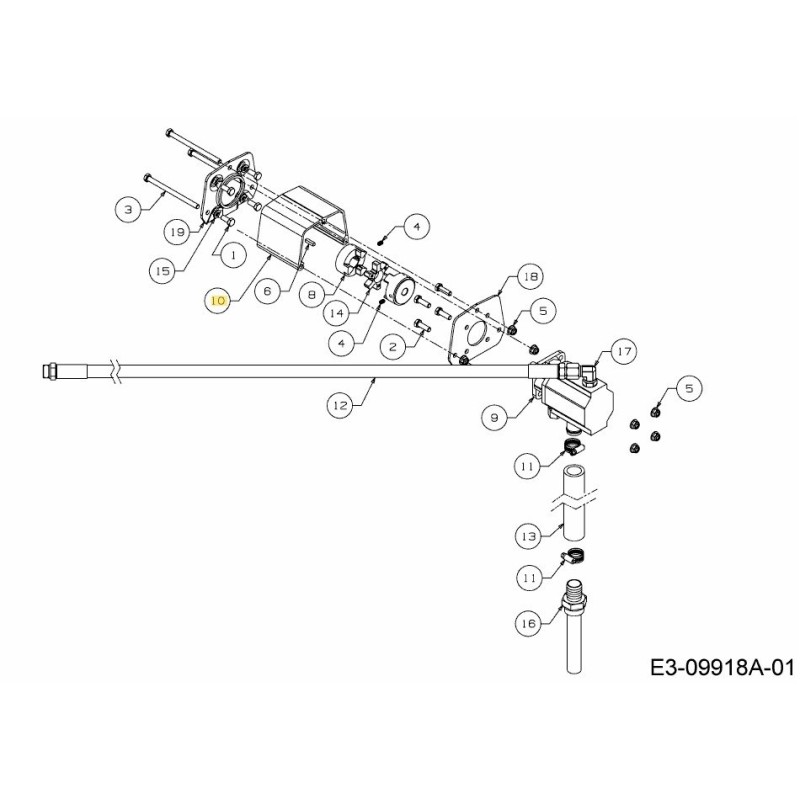 SHIELD COUPLING 719-0281 ORIGINAL MTD