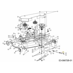 ASTA SOLLEVAMENTO PONTE FRT 13.7 747-04944B ORIGINALE MTD | Newgardenstore.eu