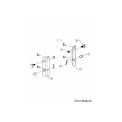 BRKT:MT:L/RR LT-5 FIXATION RAPIDE 783-05890A-S ORIGINAL MTD
