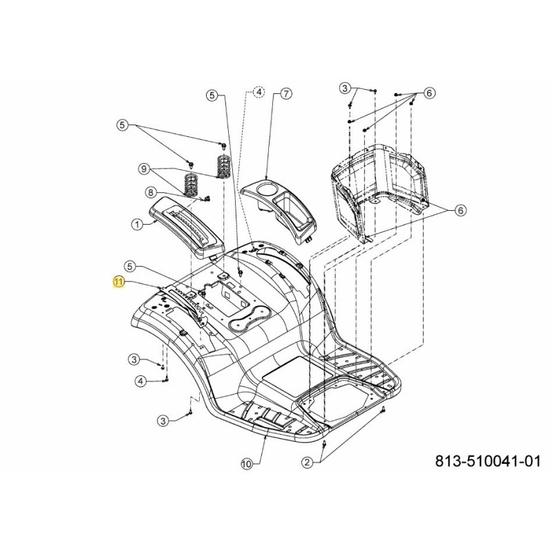HALTERUNGS-HEBEINDEX 783-08559-Z ORIGINAL MTD