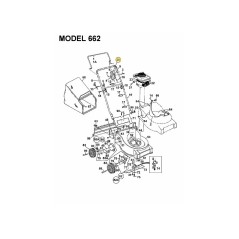 Drosselklappensteuerung 811-0185 Original MTD | Newgardenstore.eu
