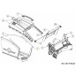 TELAIO DI RACCOLTA DELL'ERBA 647-05130637 ORIGINALE MTD