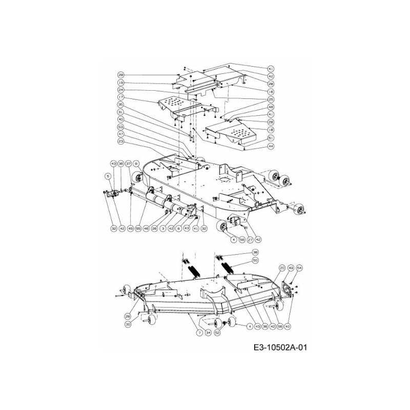 PIASTRA DI SUPPORTO 703-11271-CY ORIGINALE MTD