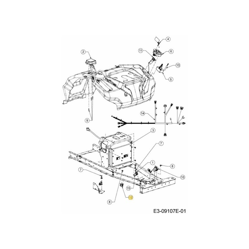 SEDILE DI COMMUTAZIONE NC/NO 725-14006 ORIGINALE MTD SEDILE DI COMMUTAZIONE NC/NO 725-14006 ORIGINALE MTD