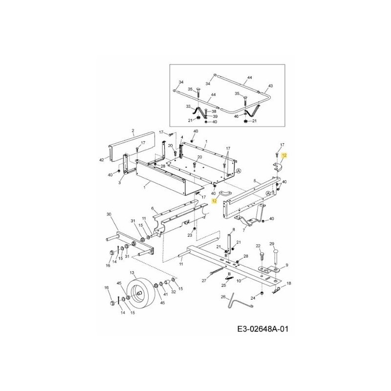 BEDIENFELD AF-23484 ORIGINAL MTD