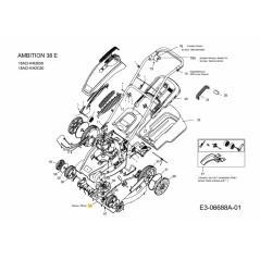 BLADE 092.48.987 ORIGINAL MTD | Newgardenstore.eu