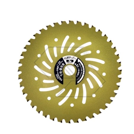 Disk 40 teeth steel SKS5 brushcutter Ø 255mm bore25,4mm thickness 1,5mm | Newgardenstore.eu