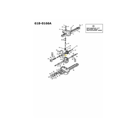 Scharnierstift 718-0228 Original MTD | Newgardenstore.eu