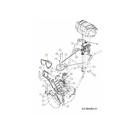 UPPER CHUTE 731-04425B ORIGINAL MTD | Newgardenstore.eu