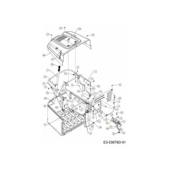 TUBE : SQ 1 1/4 x 13 GA x 8,5 LG 749-04013B-S ORIGINAL MTD | Newgardenstore.eu