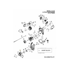 Kupplungsgehäuse 753-05263 ORIGINAL MTD