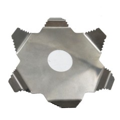 Anti-tangle disc brushcutter head guard universal coupling | Newgardenstore.eu