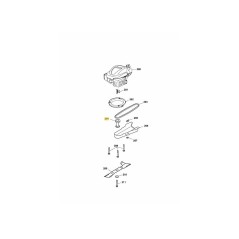Brida de barra de corte, con accionamiento 4218405 ORIGINAL MTD | Newgardenstore.eu